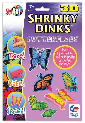 3-D Shrinky Dinks Butterflies