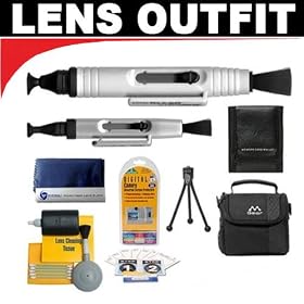 Accessory Kit for All Panasonic Lumix Digital Cameras with Case + Cleaning Kit for... by DB ROTH