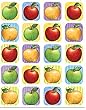 SW APPLE STICKERS 120 STKS