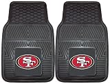 Nifty 8902 NFL-San Francisco 49ers Vinyl Universal Heavy Duty Fan Floor Mat