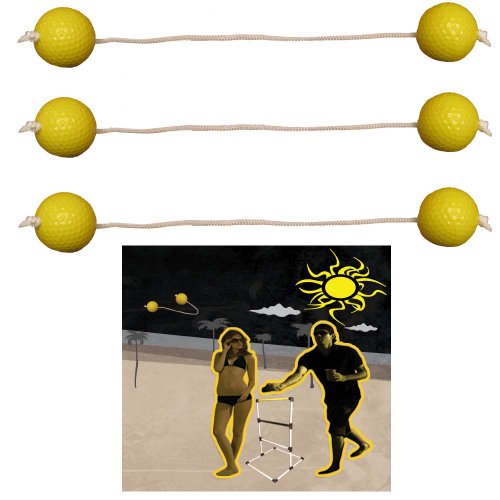 Replacement Ladder Toss Bolas - Real Golf Balls