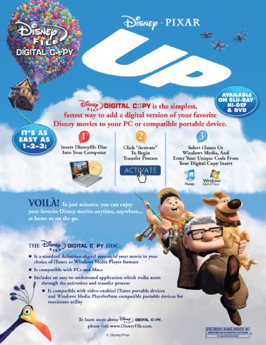 Up (Four-Disc Blu-ray/DVD Combo + BD Live) [Blu-ray] image