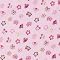 Tiddliwinks Raspberry Garden Fitted Sheet