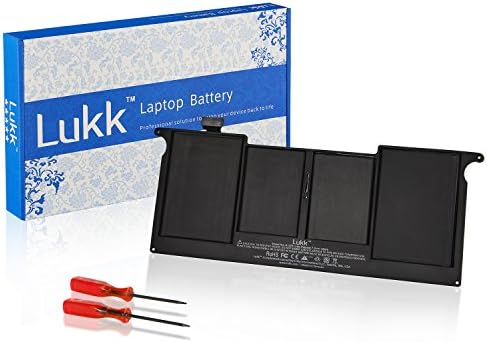 Lukk A1375 Laptop Battery for Apple A1370 [Late 2010 Version Only] MacBook Air 11" - Fits MC505LL/A MC506LL/A MC507LL/A + Two Free Screwdrivers &amp; 18 Months Warranty [Li-Polymer 4-cell 5200mAh]