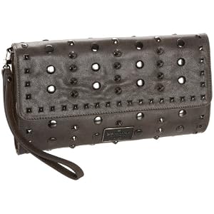 BCBG Max Azria Indie Rock Studded Wristlet