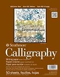 Strathmore 400 Series Calligraphy Pad 8 1/2 in. x 11 in. sheets pad of 50