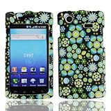 For At&t Samsung Captivate I897 Accessory - Neon Flower Design Protective H ....