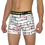 Mens Jack Jones WALL Finest Comfortable Fit Trunks / Boxer Shorts / Underwear Briefs