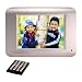 Nextar N8-101 8-Inch Digital Photo Frame with Remote Control (Black)