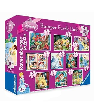 Disney Princess 10 in a Box Puzzles
