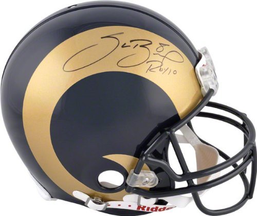 Mounted Memories St. Louis Rams Sam Bradford Autographed Helmet