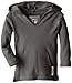 L'ovedbaby Baby Girls Unisex Organic Infant-and-Toddler-Hoodies, Gray, 12-18 Months US