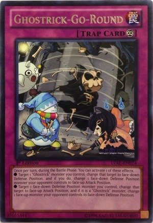 Yu-Gi-Oh! - Ghostrick-Go-Round (LVAL-EN074) - Legacy of the Valiant - 1st Edition - Rare