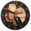Vandor 13 1/2-Inch Decoupage Wall Clock, John Wayne