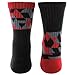 adidas Men's Energy Camo 2-Pack Crew Socks, Black/Power Red/Onix, Large