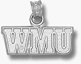 Western Michigan Broncos WMU Pendant - Sterling Silver Jewelry