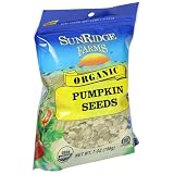 Review SunRidge Farms 868206 / Sunridge Farms Organic Raw Pumpkin Seeds, 7-Ounce Bags (Pack of 12)