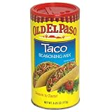 Old El Paso Seasoning, Taco, 6.25-Ounce Canisters (Pack of 12)