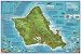 Franko's Map of Oahu, the Gathering Place by Frank Nielsen