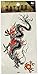 King Horse Waterproof and sweat tattoo sticker male dragon totem