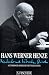 Hans Werner Henze �Reiselieder mit b�hmischen Quinten. Autobiographische Mitteilungen 1926 - 1995�
