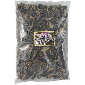 Black Trumpet Mshrooms, 16 OZ , by Vivido Natural