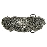 Lady Rider Tattoo Belt Buckle
