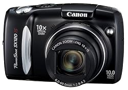 Canon PowerShot SX120IS 10MP Digital Camera with 10x Optical Images Stabilized Zoom and 3-inch LCD
