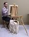 French Style Sketch Box Easel, Backpack & Stool