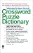 Books : Crossword Puzzle Dictionary