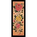 Ed Hardy Life Love Luck Framed