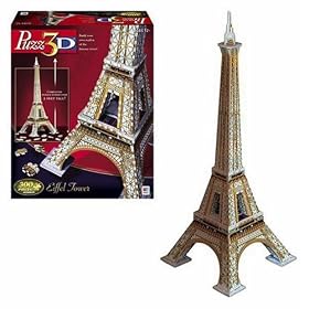 Puzzle 3D Eiffel Tower by Foam Puzzles