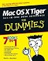 Mac OS X Tiger All-in-One Desk Reference For Dummies (For Dummies (Computer/Tech))