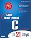 Book Sams Teach Yourself C in 21 Days, Fifth Edition (5th Edition)