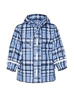 Playshoes Chaqueta Impermeable Check (Azul)