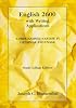 English 2600 with Writing Applications: A Programmed Course in Grammar and Usage (College Series)