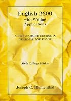 English 2600 with Writing Applications: A Programmed Course in Grammar and Usage (College Series)