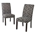 Parsons Whirl Chairs - 2 pk Brown/Blue