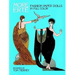 More Erte Fashion Paper Dolls in Full Colour (More Erte Fashion Paper Dolls in Full Color)