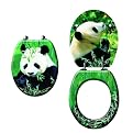 Trimmer Panda Forest Toilet Seat Cover