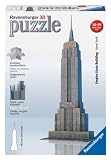 Ravensburger 12553 - Empire State Building - 216 Teile 3D Gebäude Puzzle