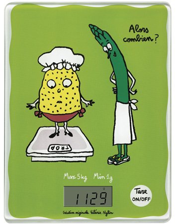 Bilancia per alimenti verde Bilancia per alimenti verde