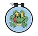 Learn-A-Craft for Kids - Friendly Frog GND Stamped Cross Stitch Kit