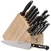 J.A. Henckels Twin Gourmet 18-Piece Block Set with Instructional Knife Skills Video
