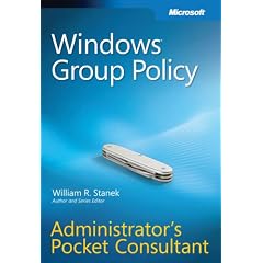 Windows® Group Policy Administrator's Pocket Consultant