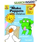 Click here to buy How to Make Puppets With Children by  Joy Evans and Jo Ellen Moore.