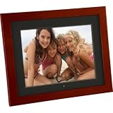 Sunpak 10.4-Inch Digital Photo Frame (Rosewood)
