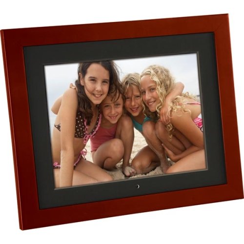 Sunpak 10.4-Inch Digital Photo Frame (Rosewood)