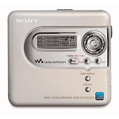 Sony MZ-NH 600 S Tragbarer MiniDisc-Rekorder (Hi-MD) silber