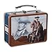 Vandor 15470 John Wayne Large Tin Tote, Brown and Blue